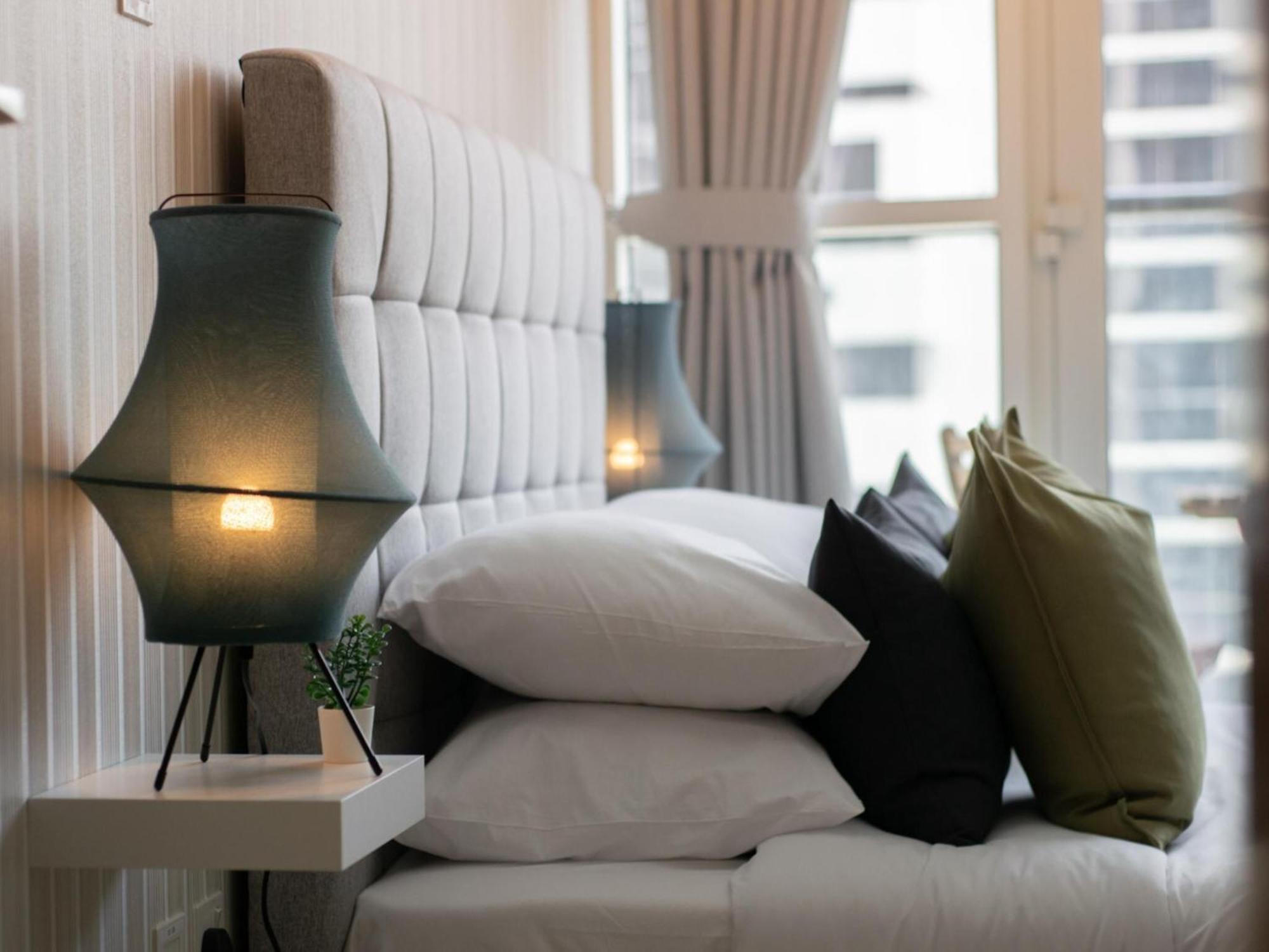 Luxe Apartments Near Dubai Mall Burj Khalifa Pool Gym Parking Exteriör bild