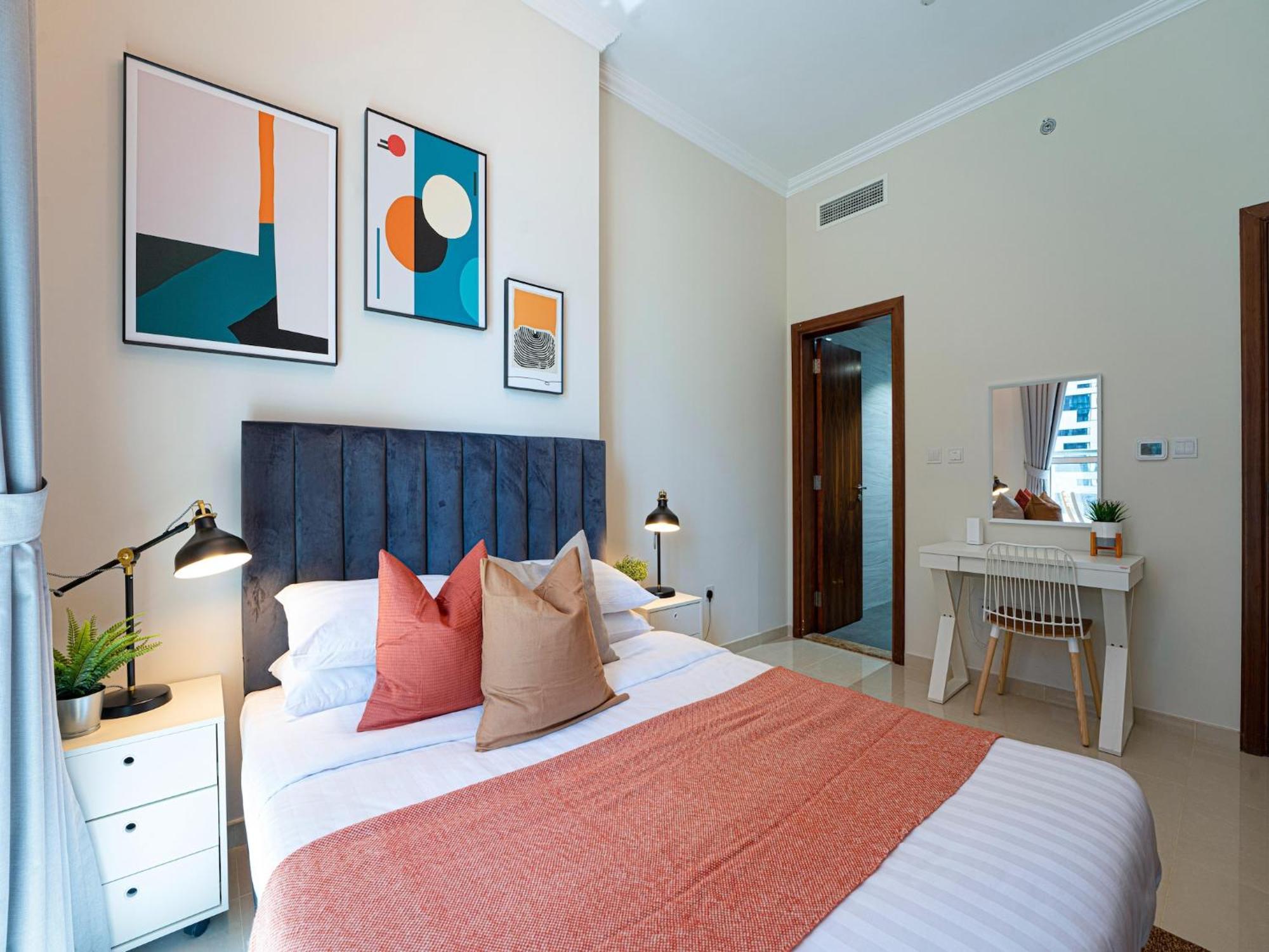 Luxe Apartments Near Dubai Mall Burj Khalifa Pool Gym Parking Exteriör bild