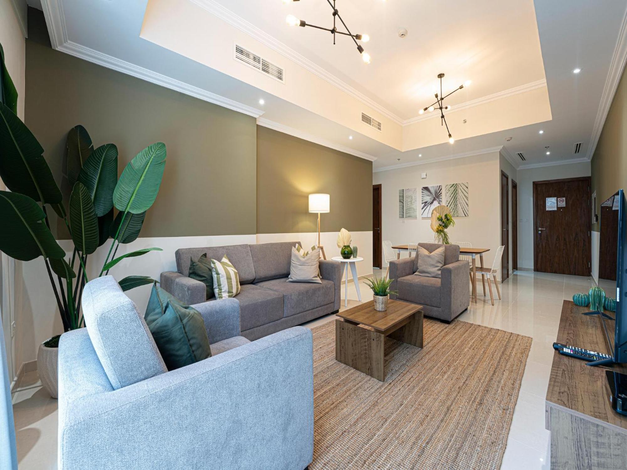Luxe Apartments Near Dubai Mall Burj Khalifa Pool Gym Parking Exteriör bild